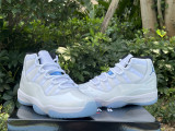 Authentic Air Jordan 11 “Legend Blue ” 2024