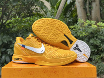 Authentic Nike Zoom Kobe 6 Yellow X OFF-WHITE