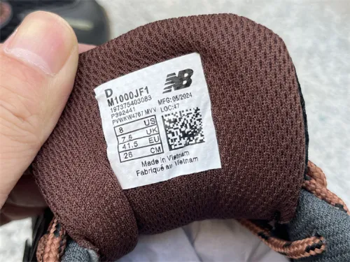 Authentic JOE FRESHGOODS x New Balance M1000JF1 Red Brown/Black