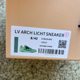 Authentic LV Trainer Sneaker Green