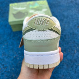Authentic Nike Dunk Low White/Green