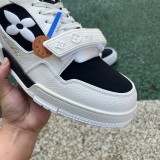 Authentic LV Skate Sneaker White/Black
