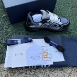 Authentic Dior B30 Shoes Black/Blue/Grey/White
