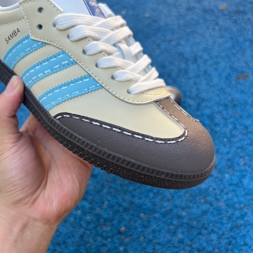Authentic adidas originals Samba Vlad Yellow/Blue/Black