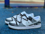 Authentic Nike Dunk Low White/Grey