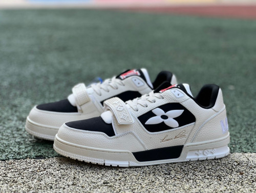 Authentic LV Skate Sneaker White/Black