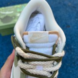Authentic Nike Dunk Low White/Green