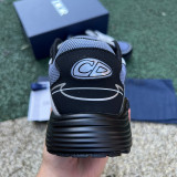 Authentic Dior B30 Shoes Black/Blue/Grey/White