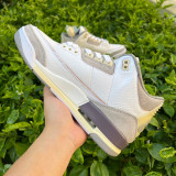 Authentic A Ma Manière x Air Jordan 3 White/Grey