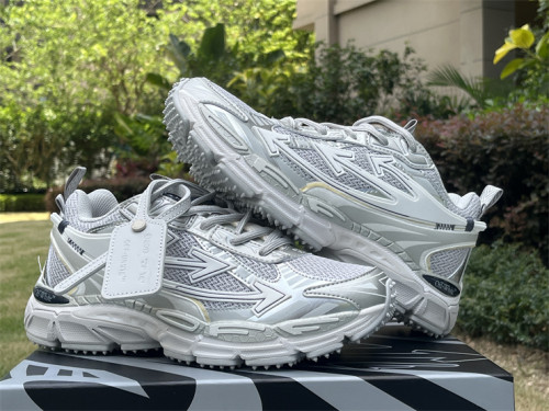 Authentic OFF-WHITE Be Right Back White Grey
