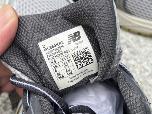 Authentic New Balance 860 v2 ML860KR2 Grey