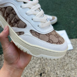 Authentic Alexander Gucci Shoes White Brown