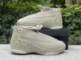 Authentic Billie Eilish x Air Jordan 15 Stone/Ironstone