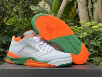 Authentic Air Jordan 5 GS “Miami Hurricanes”