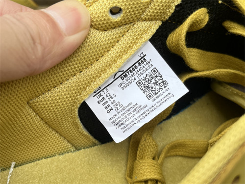 Authentic Travis Scott x Air Jordan 1 Low OG Yellow/Brown