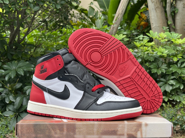 Authentic Air Jordan 1 High OG Black Toe Reimagined”