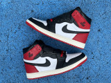 Authentic Air Jordan 1 High OG  Black Toe Reimagined”