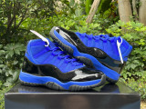 Authentic Air Jordan 11 Retro Royal Blue/Black