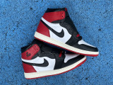 Authentic Air Jordan 1 High OG  Black Toe Reimagined”