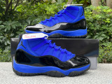 Authentic Air Jordan 11 Retro Royal Blue/Black