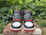 Authentic Air Jordan 1 High OG  Black Toe Reimagined”