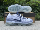 Authentic Nike Air VaporMax Flyknit 2023 White/Blue