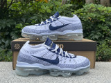 Authentic Nike Air VaporMax Flyknit 2023 White/Blue
