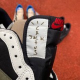 Authentic Travis Scott x Air Jordan 1 Low WMNS Olive