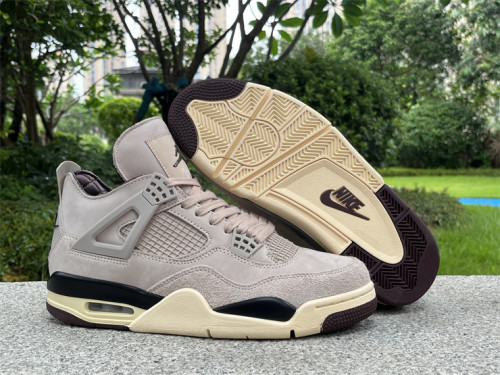 Authentic A Ma Maniere x Air Jordan 4 “Fossil Stone”