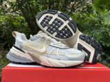Authentic Nike V2K RUN Rice White/Gold