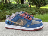 Authentic Nike Dunk Low Black WuKong