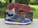 Authentic Nike Dunk Low Black WuKong