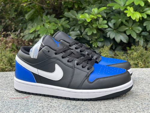 Authentic Air Jordan 1 Low “Game Royal Toe”