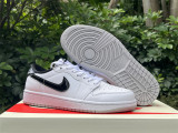 Authentic Air Jordan 1 Low Black/White