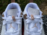 Authentic Nike Air Jordan Spizike Low White/Brown/Pink