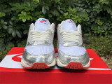 Authentic Nike Air Max 1 White/Silver/Red
