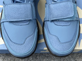 Authentic Travis Scott x Nike Zoom Field Jaxx Blue/White/Brown