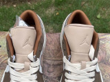 Authentic Air Jordan 1 Low Hemp/LT British Tan-Sail