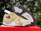 Authentic Nike Air Flight 89 Low “Khaki Suede”