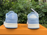 Authentic Air Jordan 1 Low x Louis Vuitton White/Blue