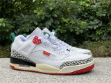 Authentic Nike Air Jordan Spizike Low White/Red