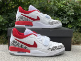 Authentic Jordan Legacy 312 Low White/Red
