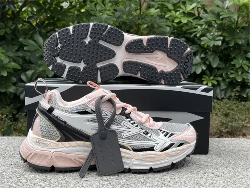 Authentic OFF-WHITE Be Right Back Grey/Pink