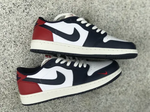 Authentic  Air jordan 1 Low OG “Howard University”PE