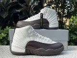 Authentic SoleFly x Air Jordan 12 White/Brown