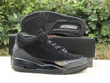 Authentic Air Jordan 3 “Black Cat”