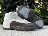 Authentic SoleFly x Air Jordan 12 White/Brown