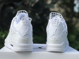 Authentic Air Jordan 4 Net white