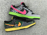 Authentic Division Street x Nike Dunk Low“What The Ducks Of A Feather” Black/Red/Green