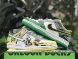 Authentic Division Street x Nike Dunk Low“What The Ducks Of A Feather” White/Green
